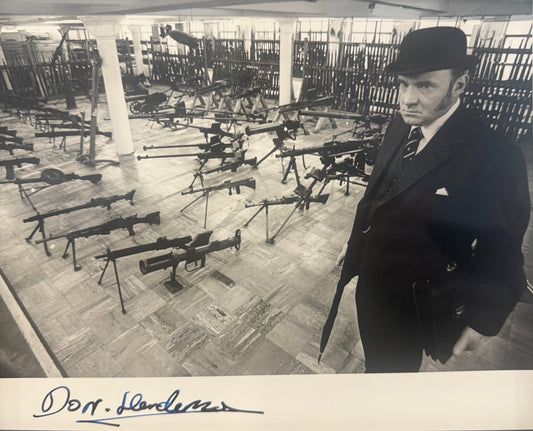 Don Henderson, Hand Signed Official Film Photo With COA