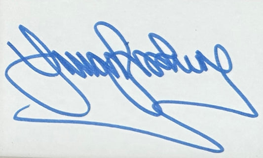 Sir Trevor Brooking, West Ham United Legend, Hand Signed Framed Card Presentation & COA