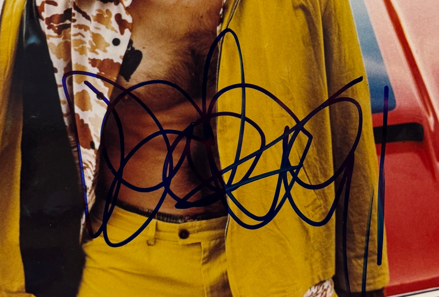 David Arquette, Actor, Wrestler, Hand Signed Framed, Mounted Original Photo With COA