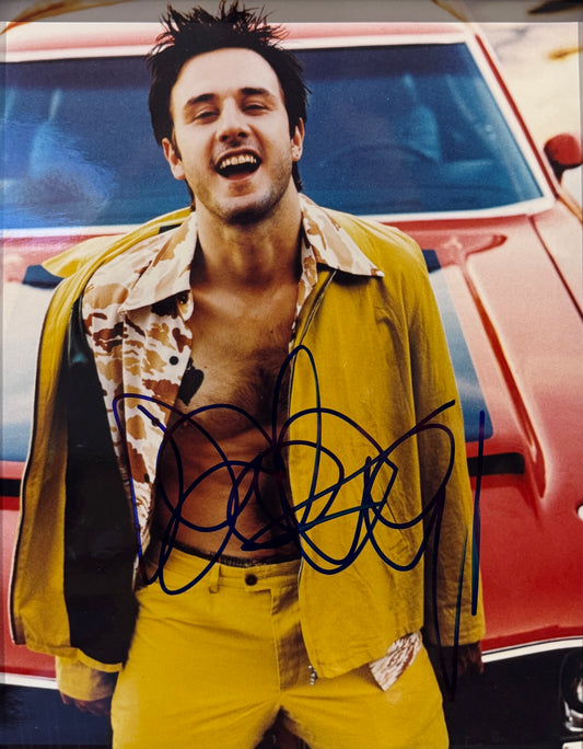 David Arquette, Actor, Wrestler, Hand Signed Framed, Mounted Original Photo With COA