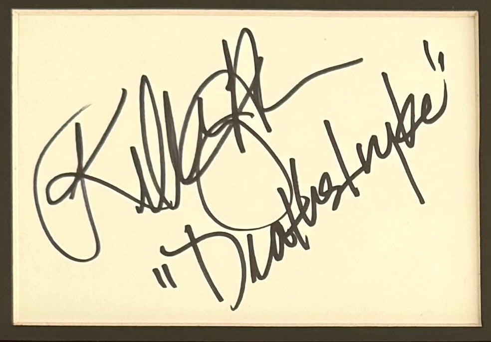 Kelly Hu, Marvel 'X-Men 'Deathstrike' Actor, Hand Signed Card with Photo Presentation & COA