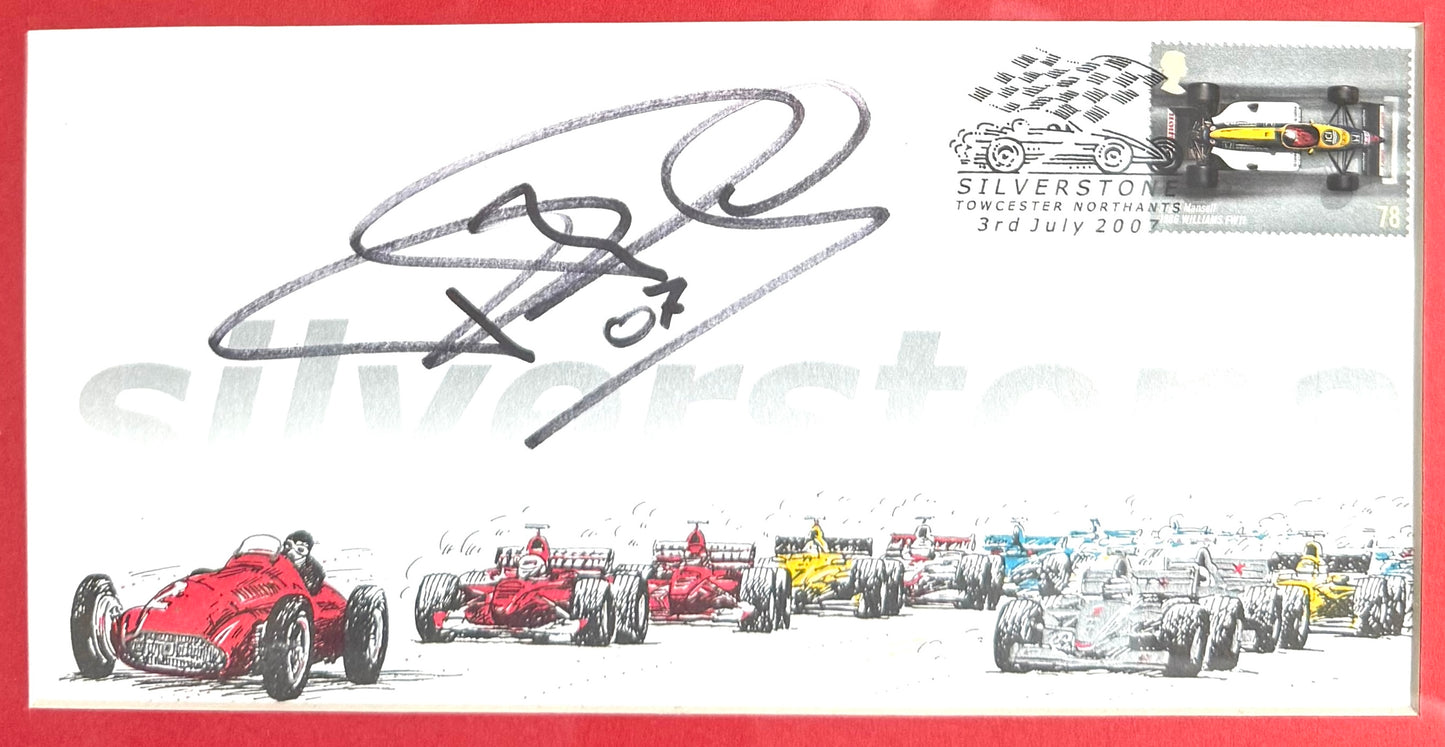 Ricardo Patrese, F1 Legend, Hand Signed Limited Edition FDC Photo Presentation & COA