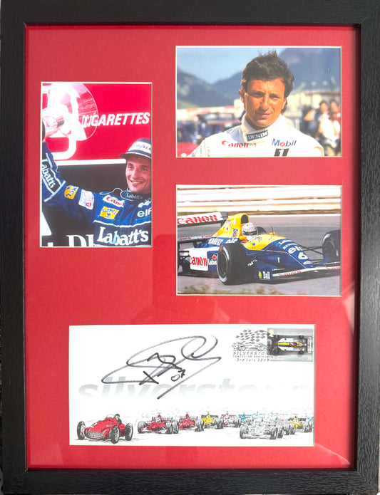 Ricardo Patrese, F1 Legend, Hand Signed Limited Edition FDC Photo Presentation & COA