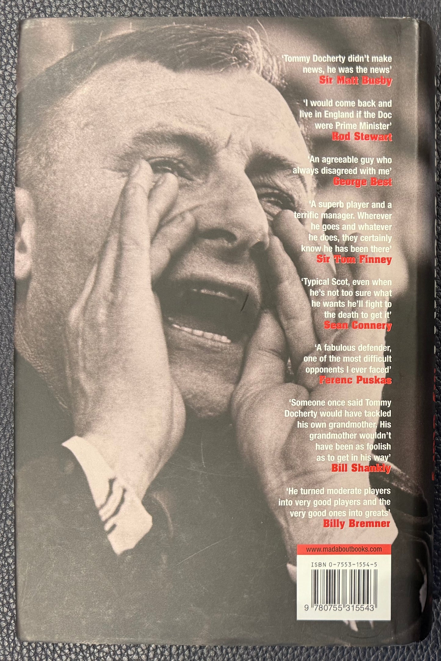 Tommy Docherty, Hand Signed Limited Edition 'My Story' Book, Manchester United Legend