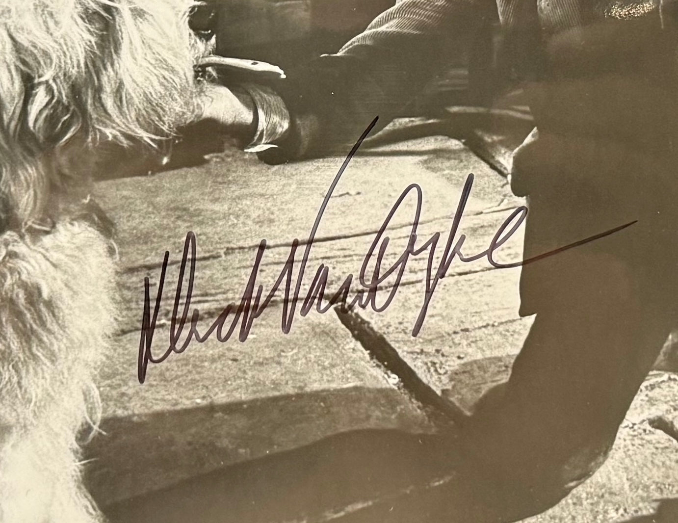 Dick Van Dyke, Iconic Actor, Hand Signed Framed, Mounted Original Chitty Chitty Bang Bang Photo With COA