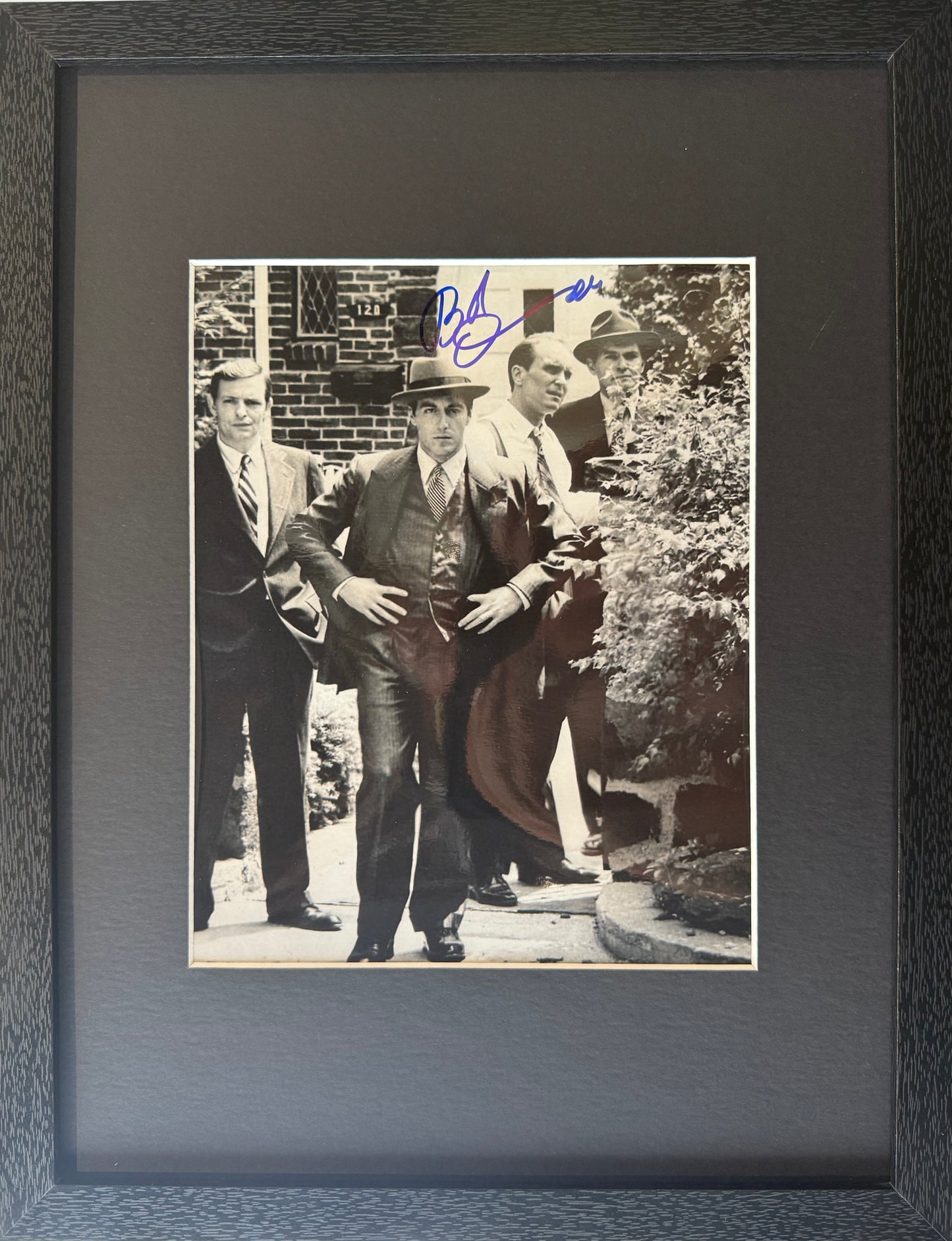 Al Pacino, 'The Godfather' Hand Signed Framed, Mounted Original Film Photo With COA