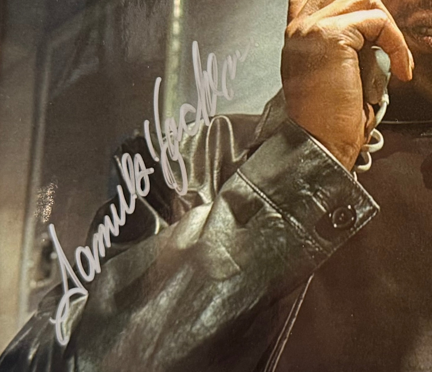 Samuel L. Jackson Hand Signed Framed 40cm x 30cm 'Snakes On A Plane' Film Photo & COA