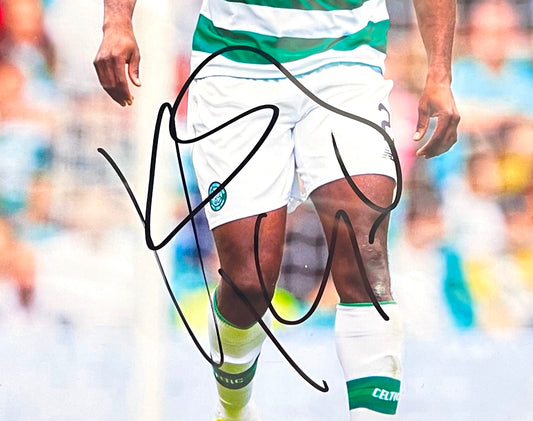 Kolo Toure, Celtic, Arsenal Footballer Hand Signed Photo With COA