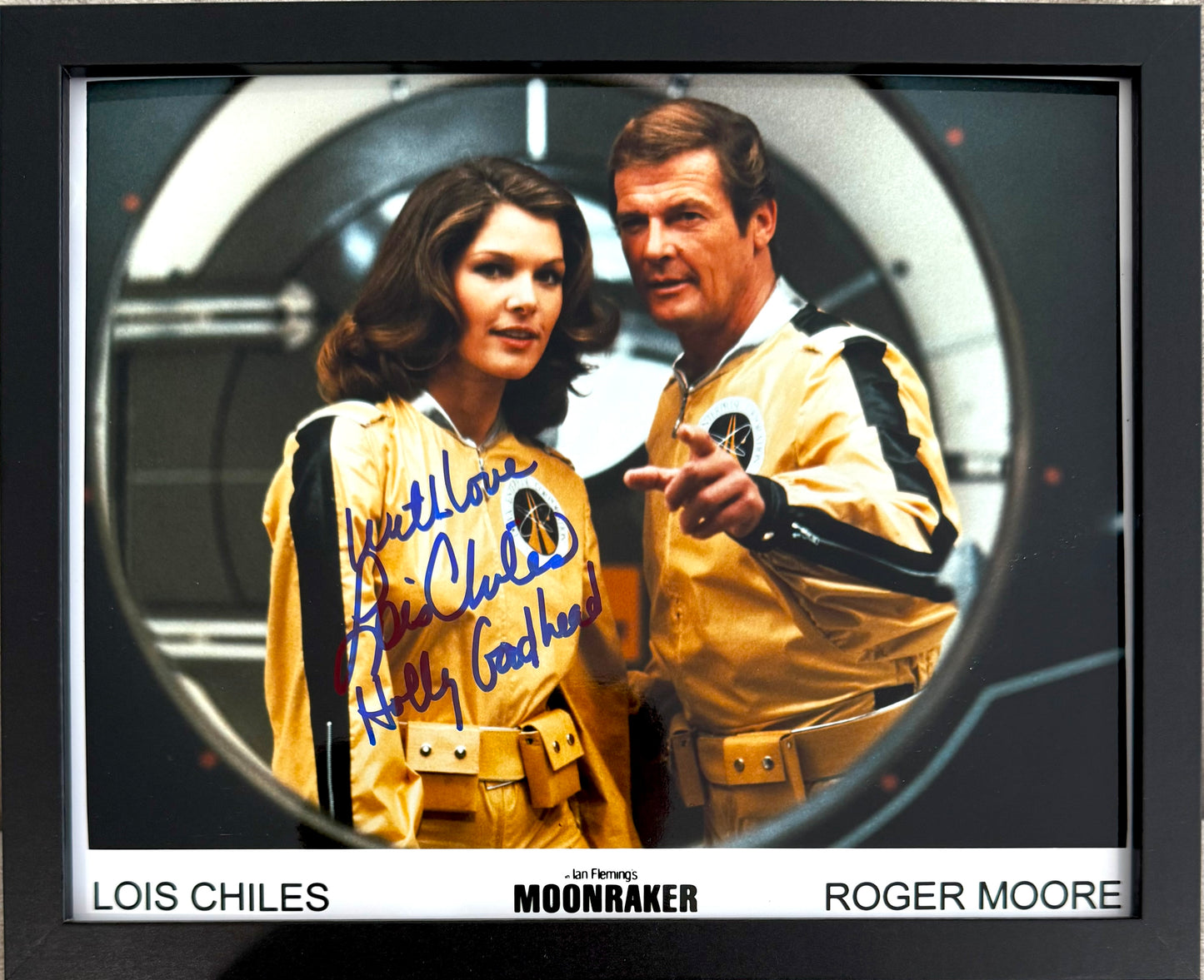 Lois Chiles, 007 'Holly Goodhead' James Bond 'Moonraker' Actress, Hand Signed Photo & COA