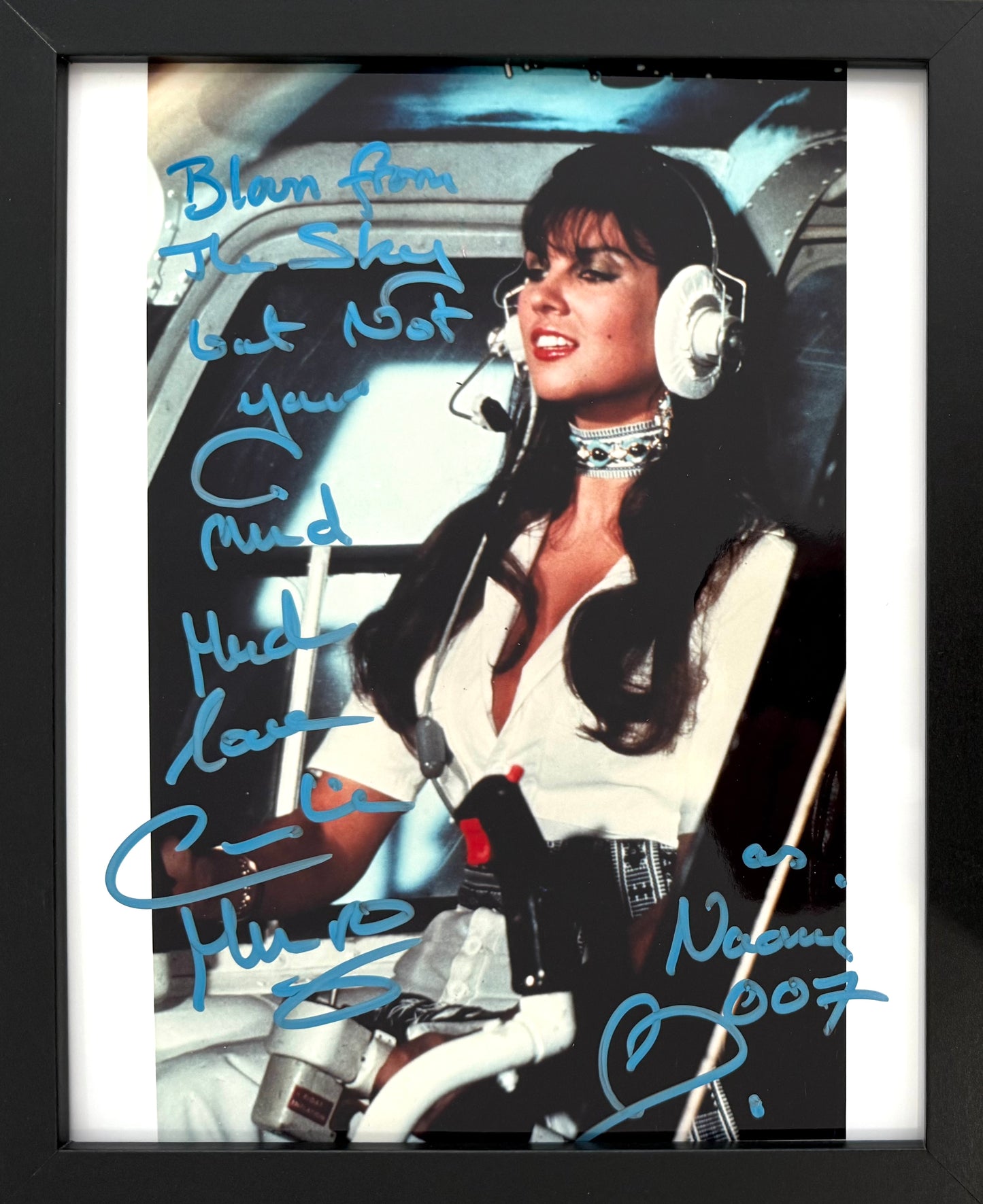 Caroline Munro, 007 'Naomi' James Bond 'The Spy Who Loved Me' Actress, Hand Signed Photo & COA