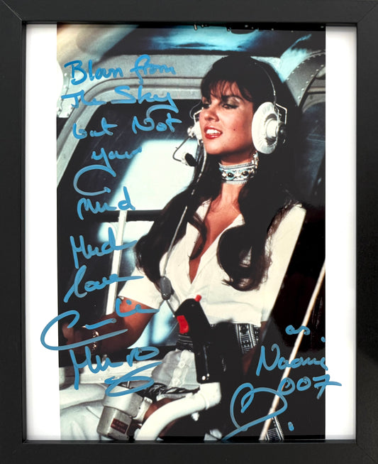 Caroline Munro, 007 'Naomi' James Bond 'The Spy Who Loved Me' Actress, Hand Signed Photo & COA