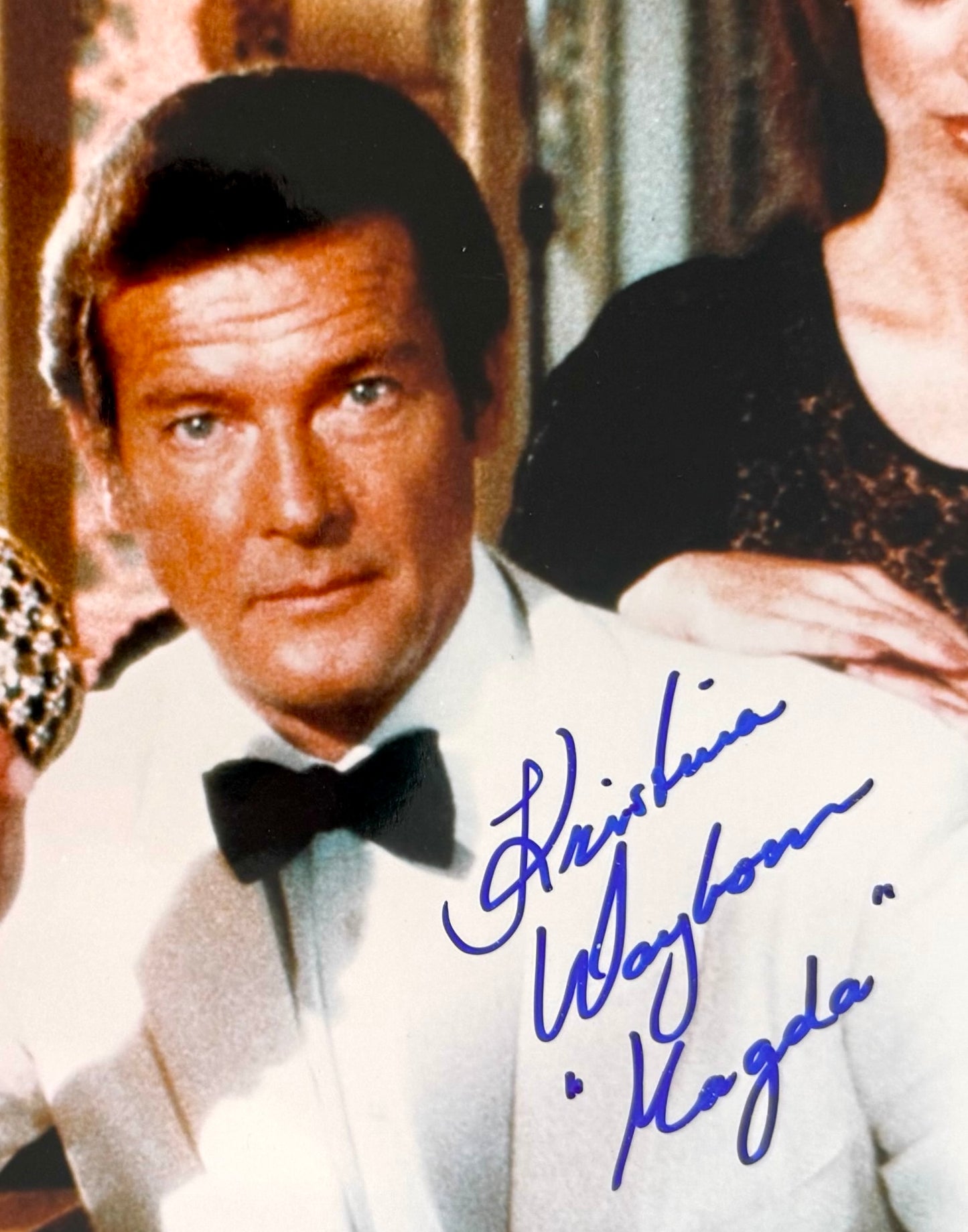 Kristina Wayborn 007 James Bond 'Octopussy Actress, Hand Signed Photo & COA