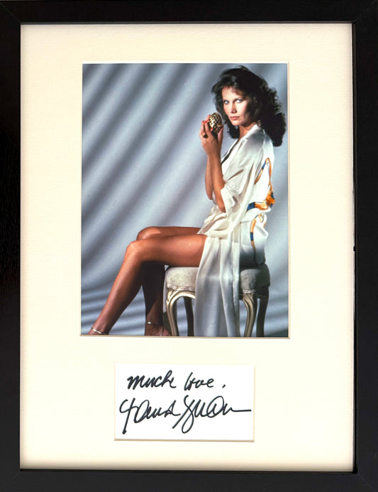 Maud Adams, 007 'Octopussy' James Bond Actress, Hand Signed Card Presentation & COA