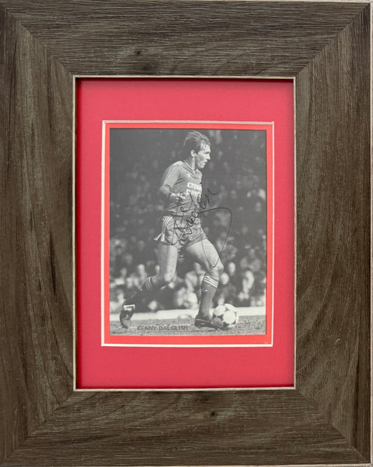 Kenny Dalglish, Liverpool, Celtic, Scotland Legend, Hand Signed Photo & COA