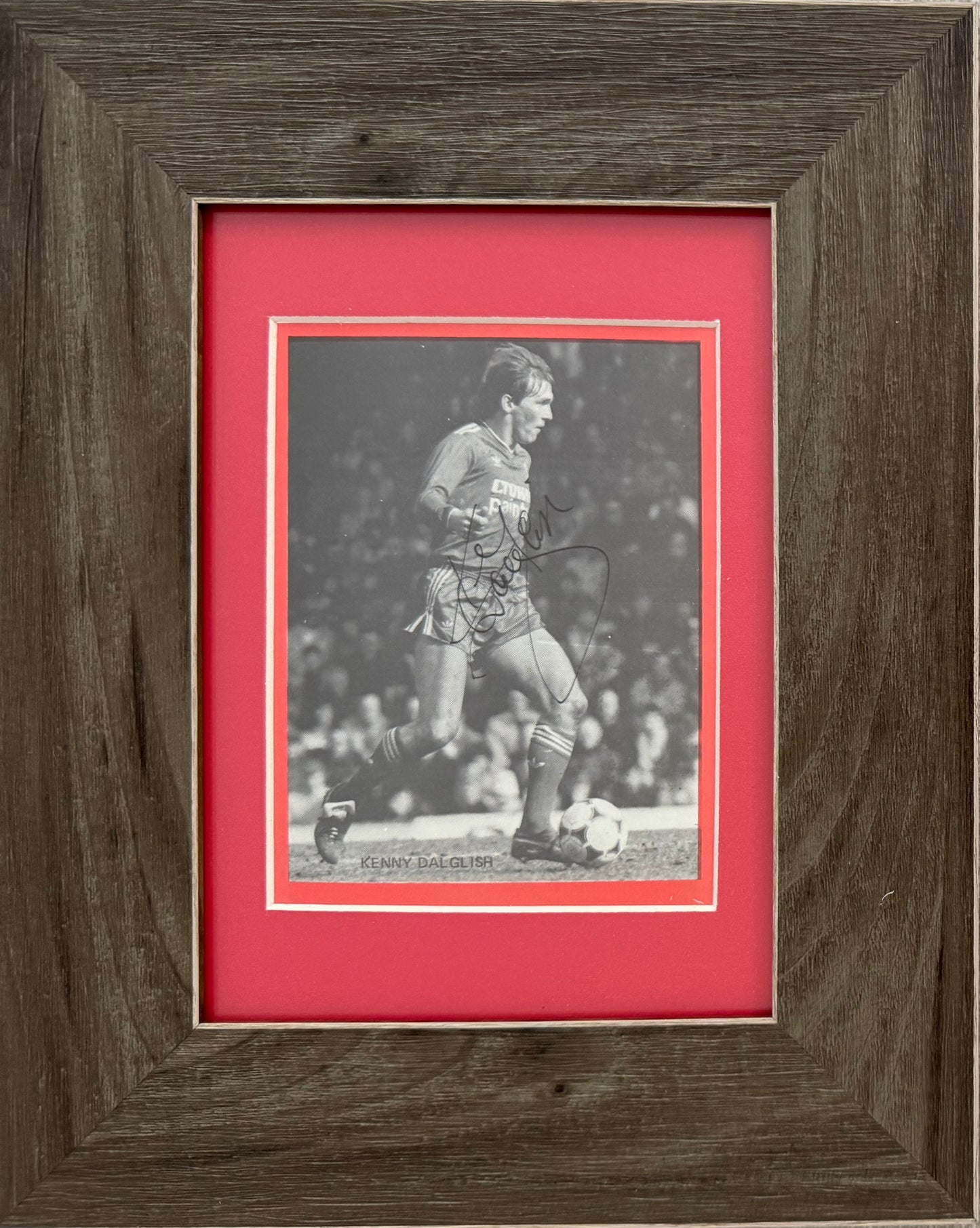 Kenny Dalglish, Liverpool, Celtic, Scotland Legend, Hand Signed Photo & COA