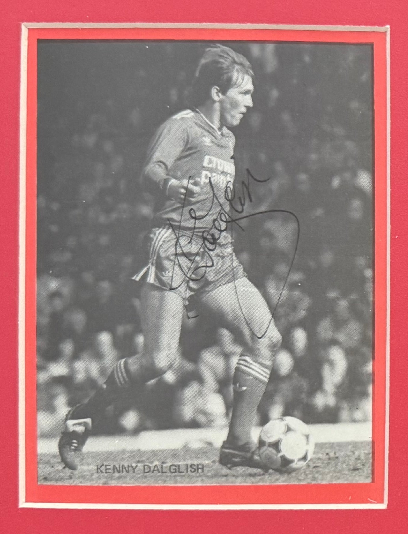 Kenny Dalglish, Liverpool, Celtic, Scotland Legend, Hand Signed Photo & COA