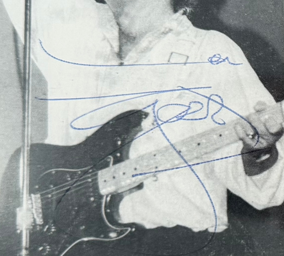 Gerry Marsden, Guaranteed Hand Signed Original Framed 17 x 12cm Photo, With COA