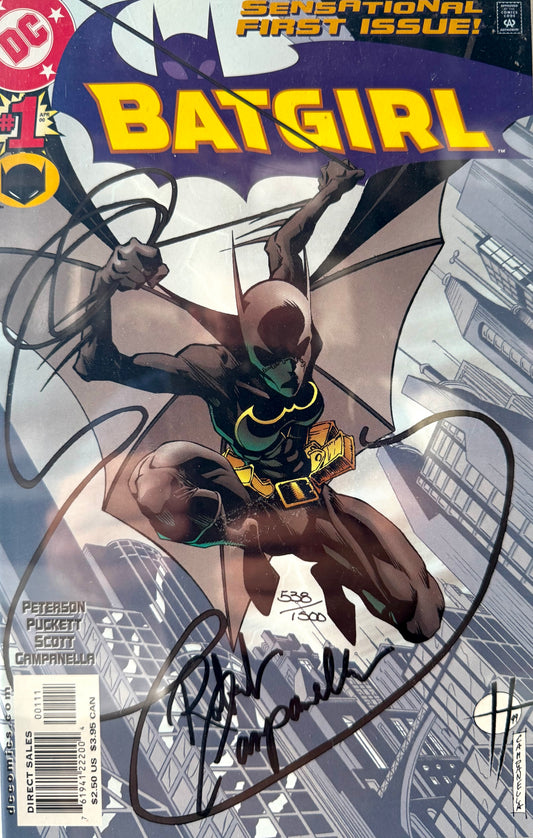 Robert Campanella, Original 'Batgirl No. 1' Framed Limited Edition Comic & DC COA