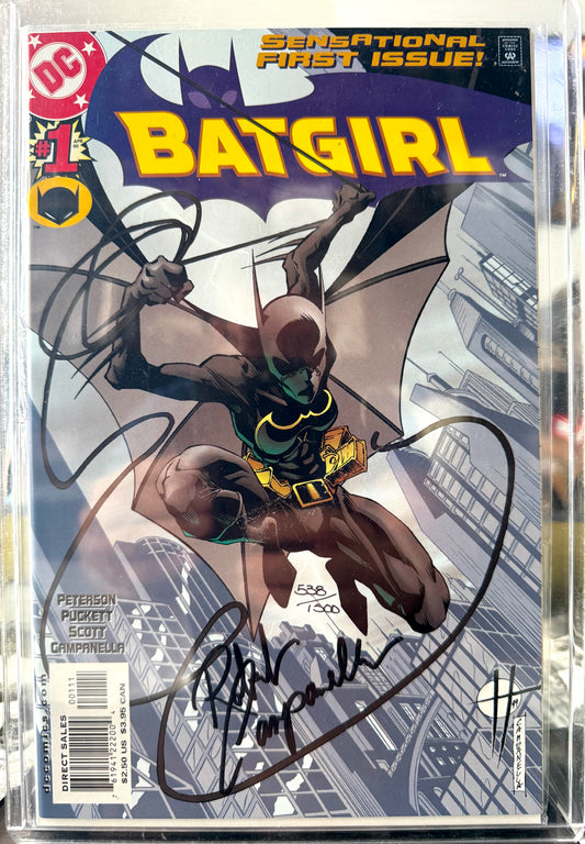 Robert Campanella, Original 'Batgirl No. 1' Framed Limited Edition Comic & DC COA