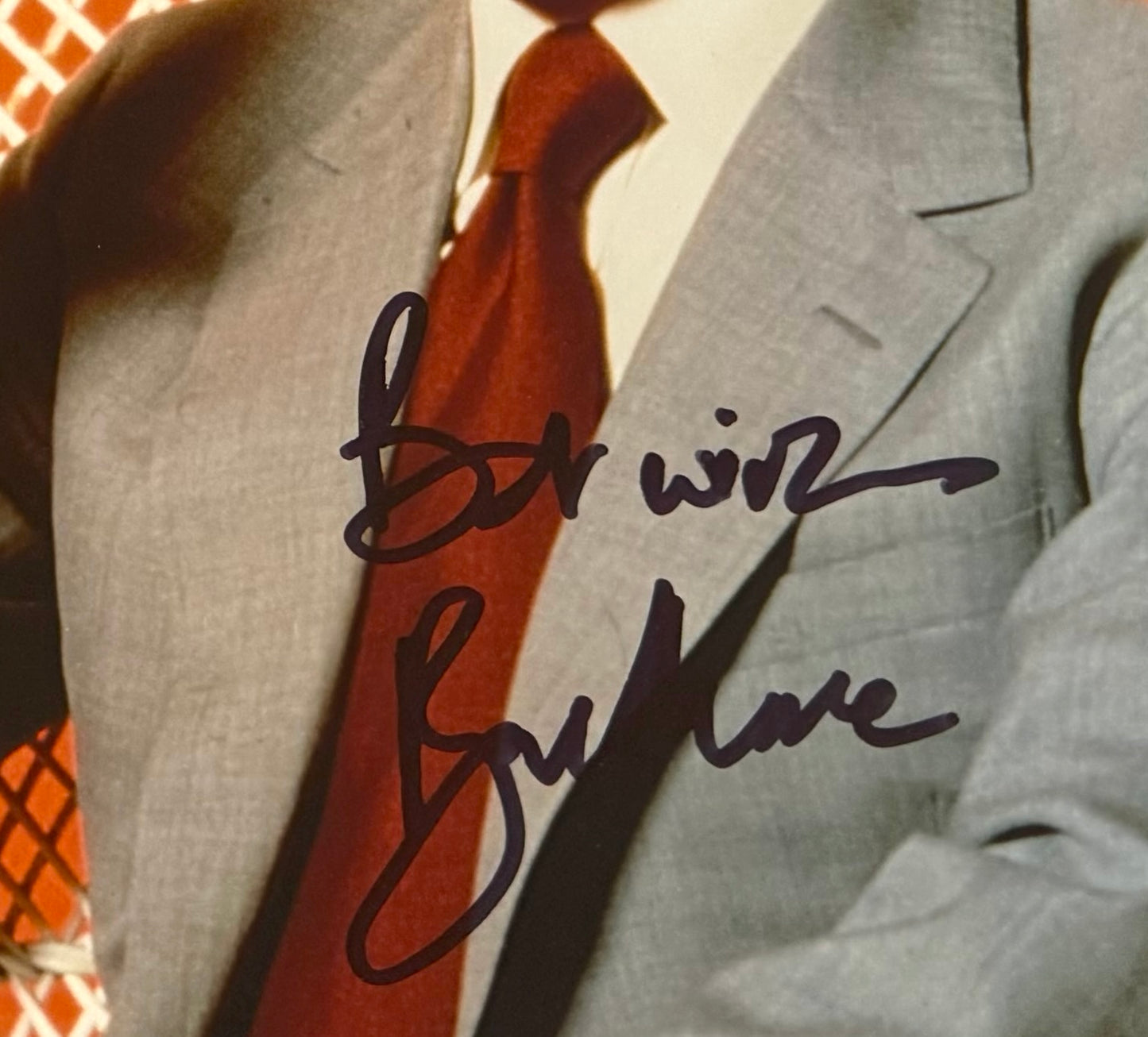 Roger Moore '007' James Bond Hand Signed Framed Photo & COA