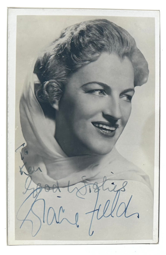 Gracie Fields, Guaranteed Hand Signed Original Framed 18cmX13cm Photo, With COA