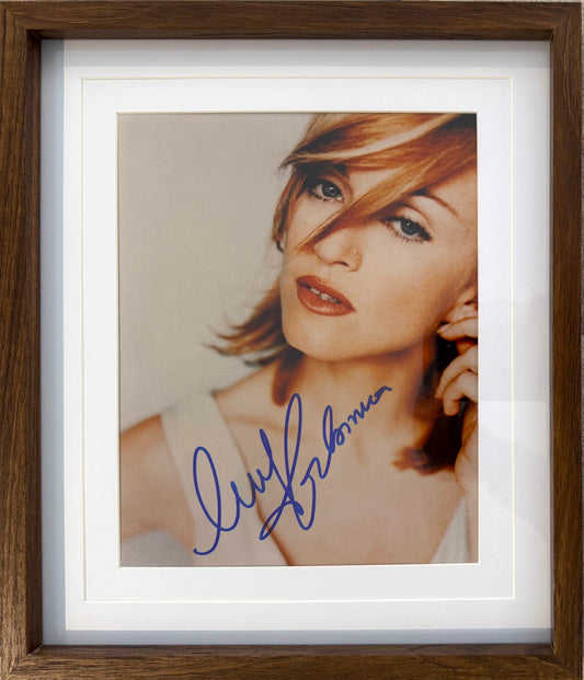 Madonna, Actress, Singer, Cultural Icon, Hand Signed Mounted Photo With COA