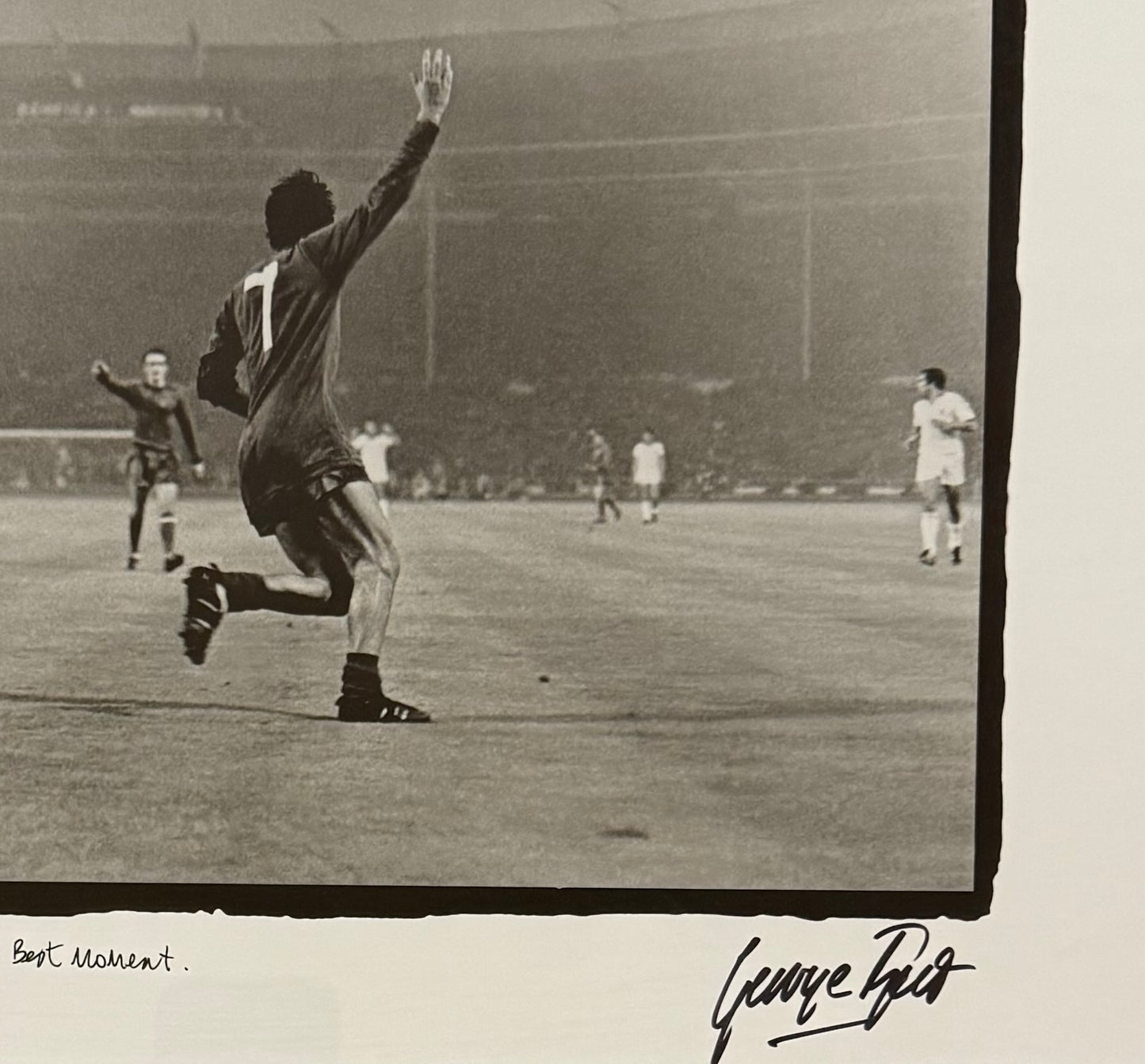 George Best, Manchester United Legend, Stunning Hand Signed Limited Edition Print & COA