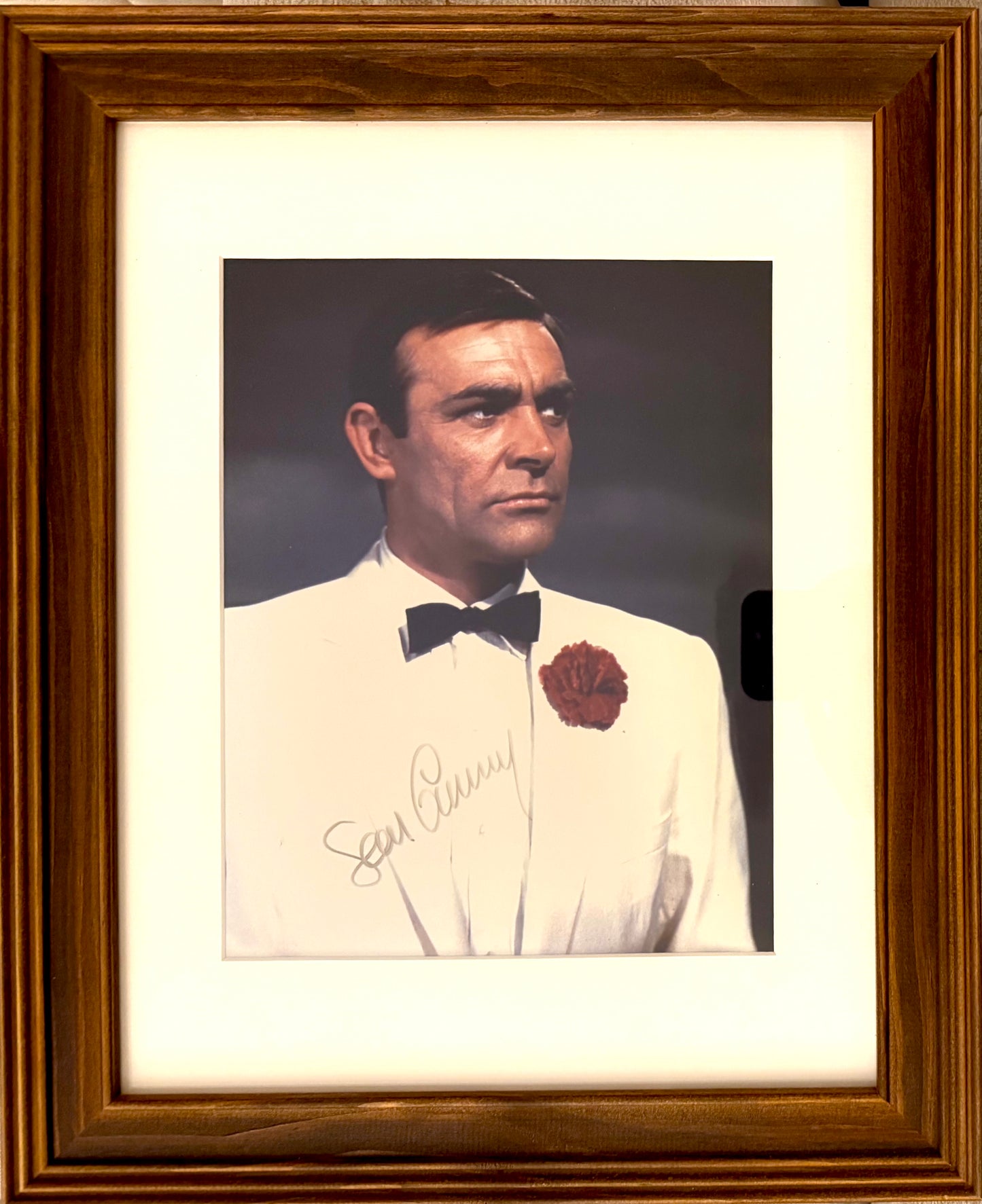 Sean Connery, James Bond 007 'Goldfinger' Hand Signed Framed Photo & COA