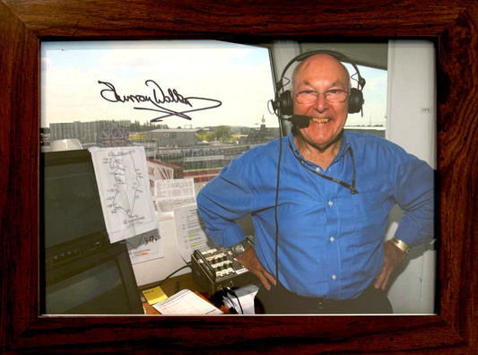 Murray Walker, F1 Legend, Hand Signed Framed Photo With COA
