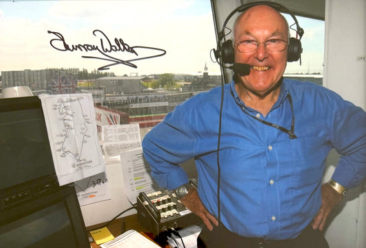 Murray Walker, F1 Legend, Hand Signed Framed Photo With COA