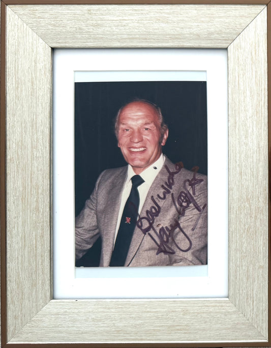 Sir Henry Cooper, Former Heavyweight Boxing Champion, Hand Signed Photo With COA