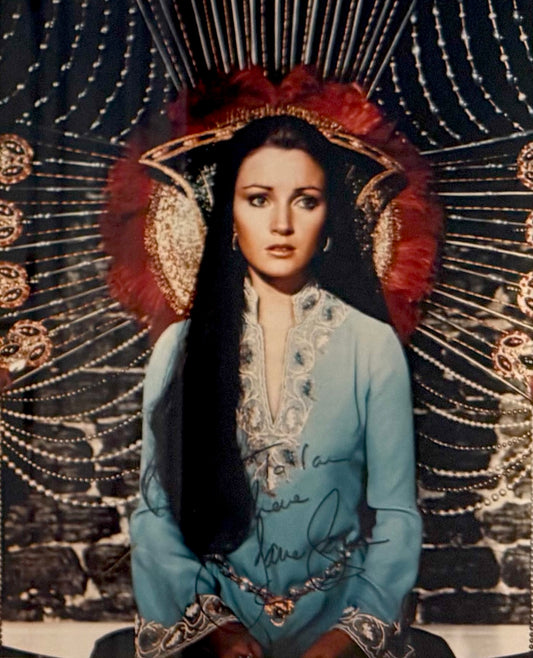 Jane Seymour, James Bond 'Live and Let Die', Solitaire, Hand Signed Photo & COA