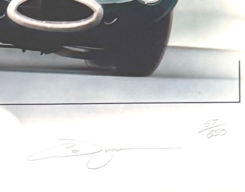 Le Mans 1955 Christopher Dugan (artist) Hand Signed Limited Edition Print & COA
