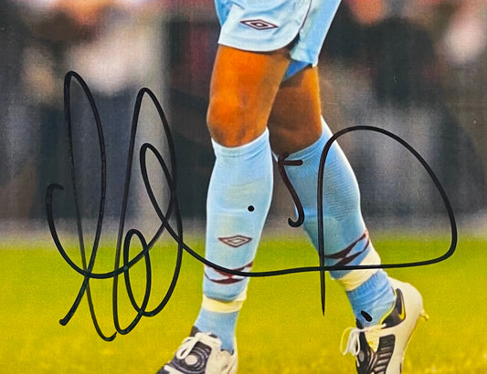 ANTON FERDINAND WEST HAM UNITED HAND SIGNED FRAMED PHOTO WITH COA