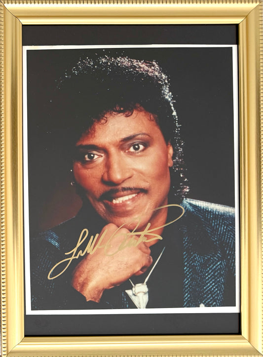 Little Richard, Singer, Songwriter, Rock and Roll Star, Hand Signed Framed Photo & COA