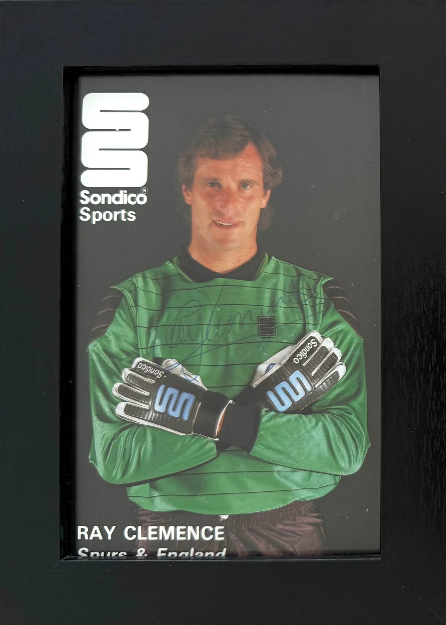 Ray Clemence, Liverpool, Spurs Legend, Hand Signed Publicity Card With COA