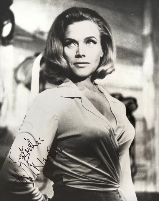 Honor Blackman, James Bond Goldfinger, Pussy Galore, Hand Signed Photo & COA