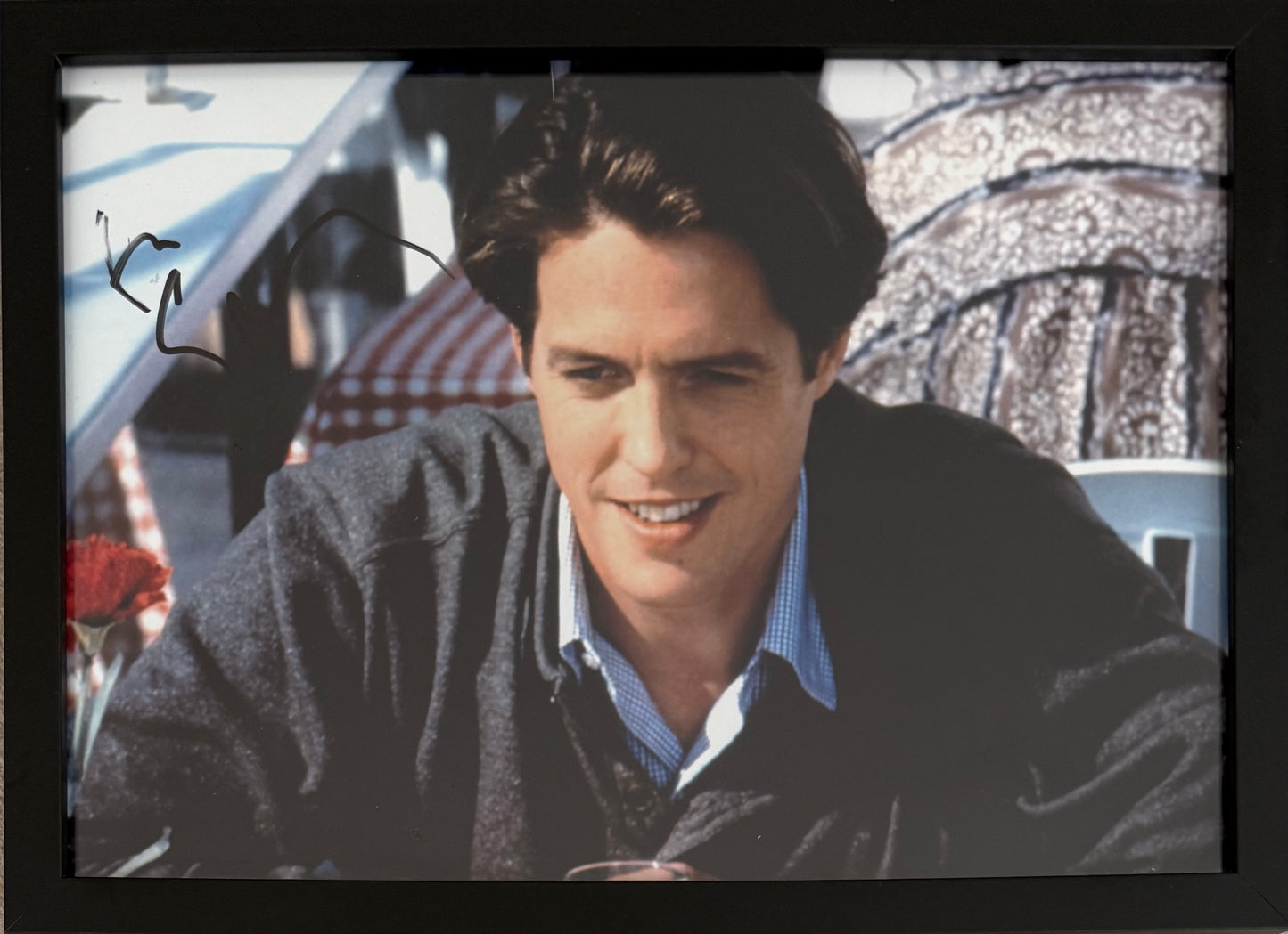 Hugh Grant, Hand Signed Original Framed 30cm x 20cm Photo & COA