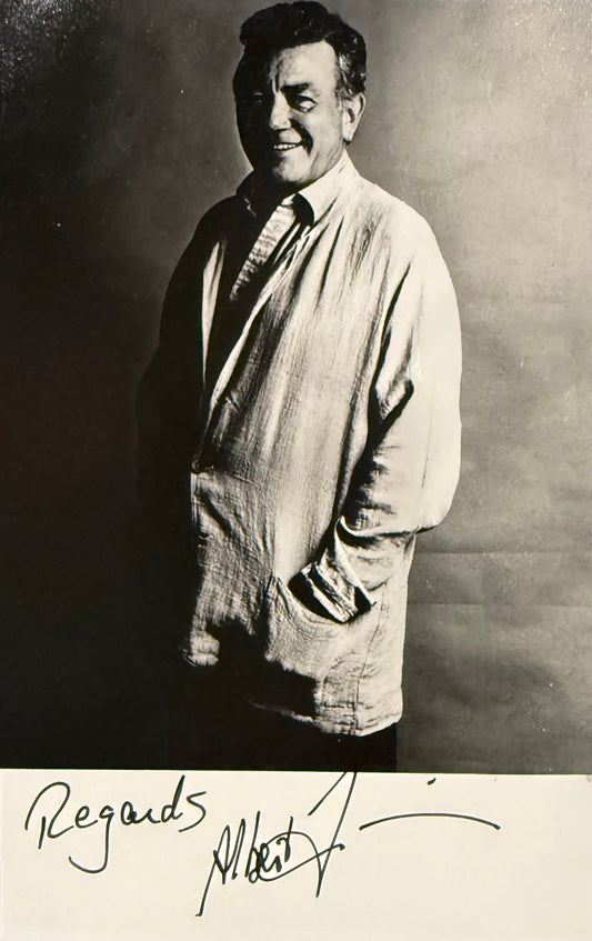 Albert Finney, Actor, Hand Signed Publicity Photo & COA
