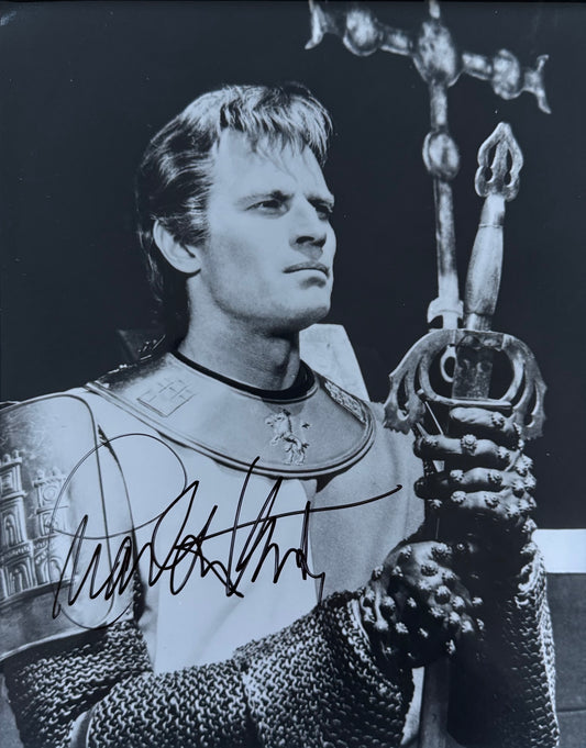 Charlton Heston Hand Signed 'El Cid' Framed Publicity Photo With COA