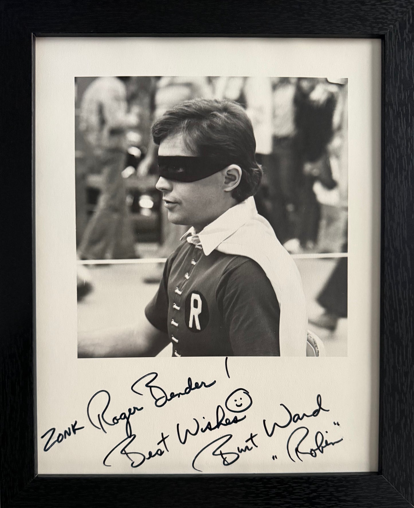 Burt Ward, Guaranteed Hand Signed Mounted, Framed 'Batman' Presentation & COA