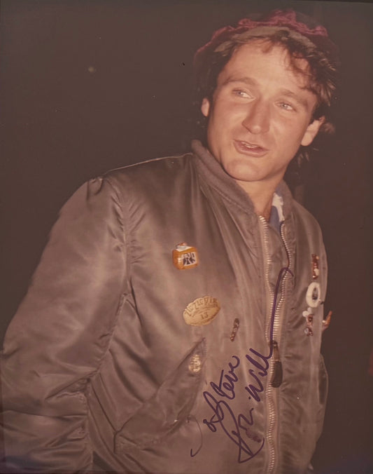 Robin Williams, Comedian, Actor, Hand Signed Framed Original Photo & COA
