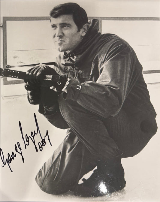 George Lazenby, Former James Bond 007, Hand Signed Photo & COA