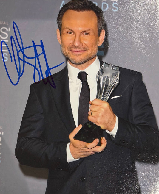 Christian Slater, Hand Signed Framed 25cm x 20cm Photo With COA