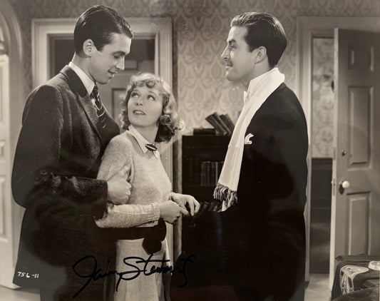 James 'Jimmy' Stewart, Hand Signed Framed Film Photo With COA