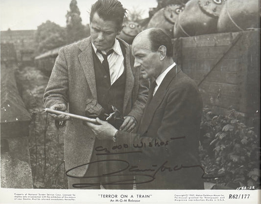 Glenn Ford Hand Signed Framed 25cm x 20cm Publicity Photo & COA