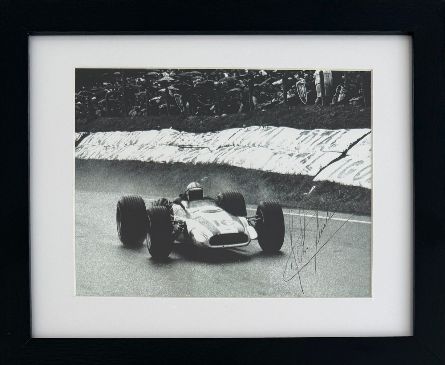John Surtees, F1, Motorcycle, Racing Legend, Hand Signed Photo With COA
