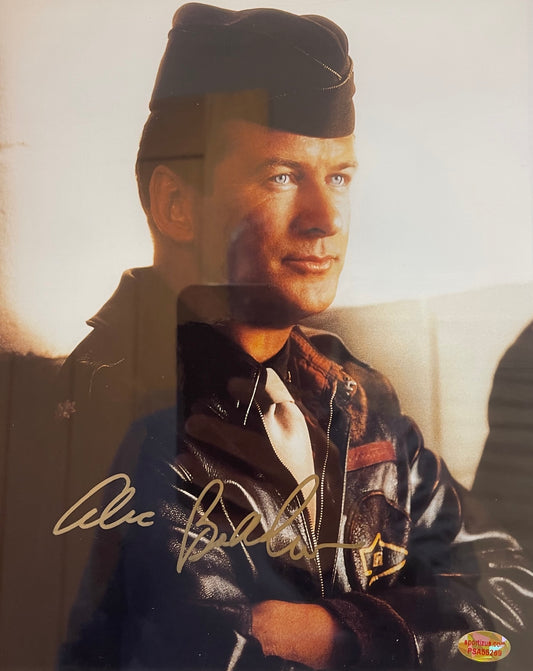 ALEC BALDWIN HAND SIGNED 'PEARL HARBOUR' PHOTO WITH COA