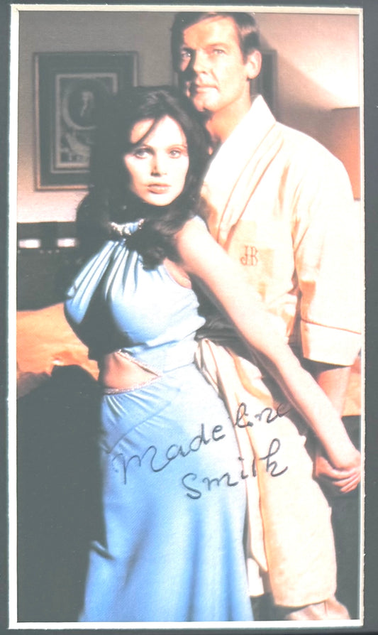 Madeline Smith, 007 'Miss Caruso' James Bond Actress, Hand Signed Photo & COA