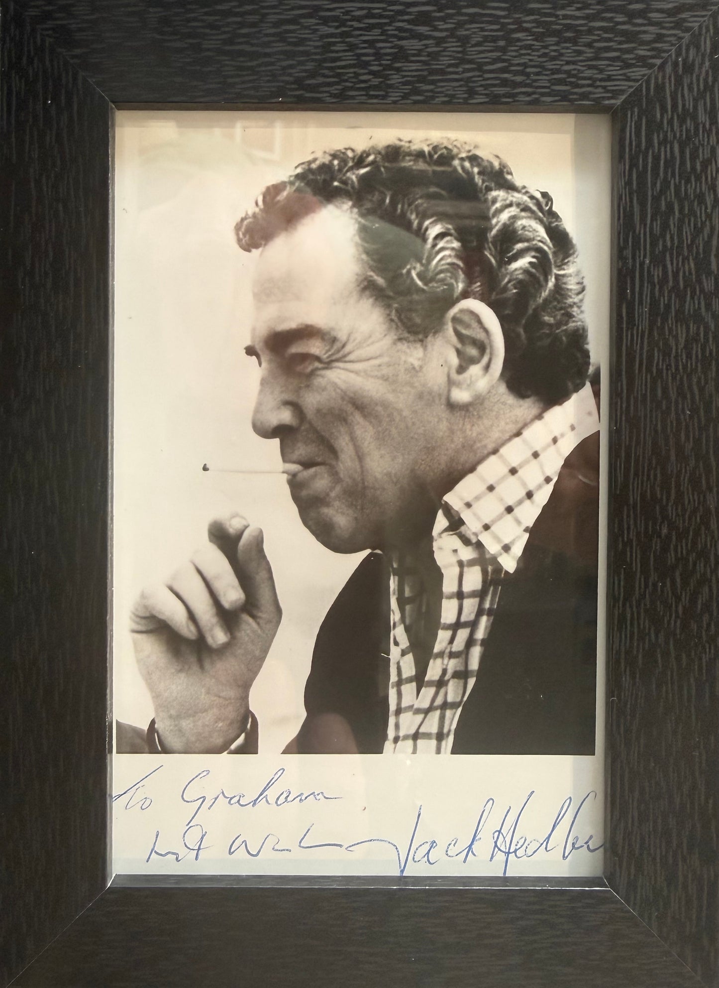 Jack Hedley, Hand Signed Framed Official Publicity Photo With COA